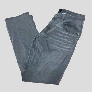 7 For All Mankind "The Straight" Luxe Performance Grey Denim Jeans